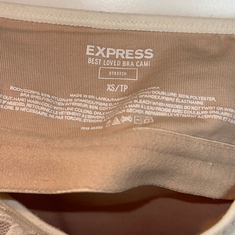 Express Stretch Bra Cami - Picture 2 of 3